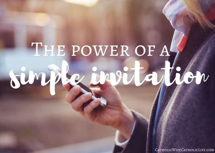 Power of a simple invitation
